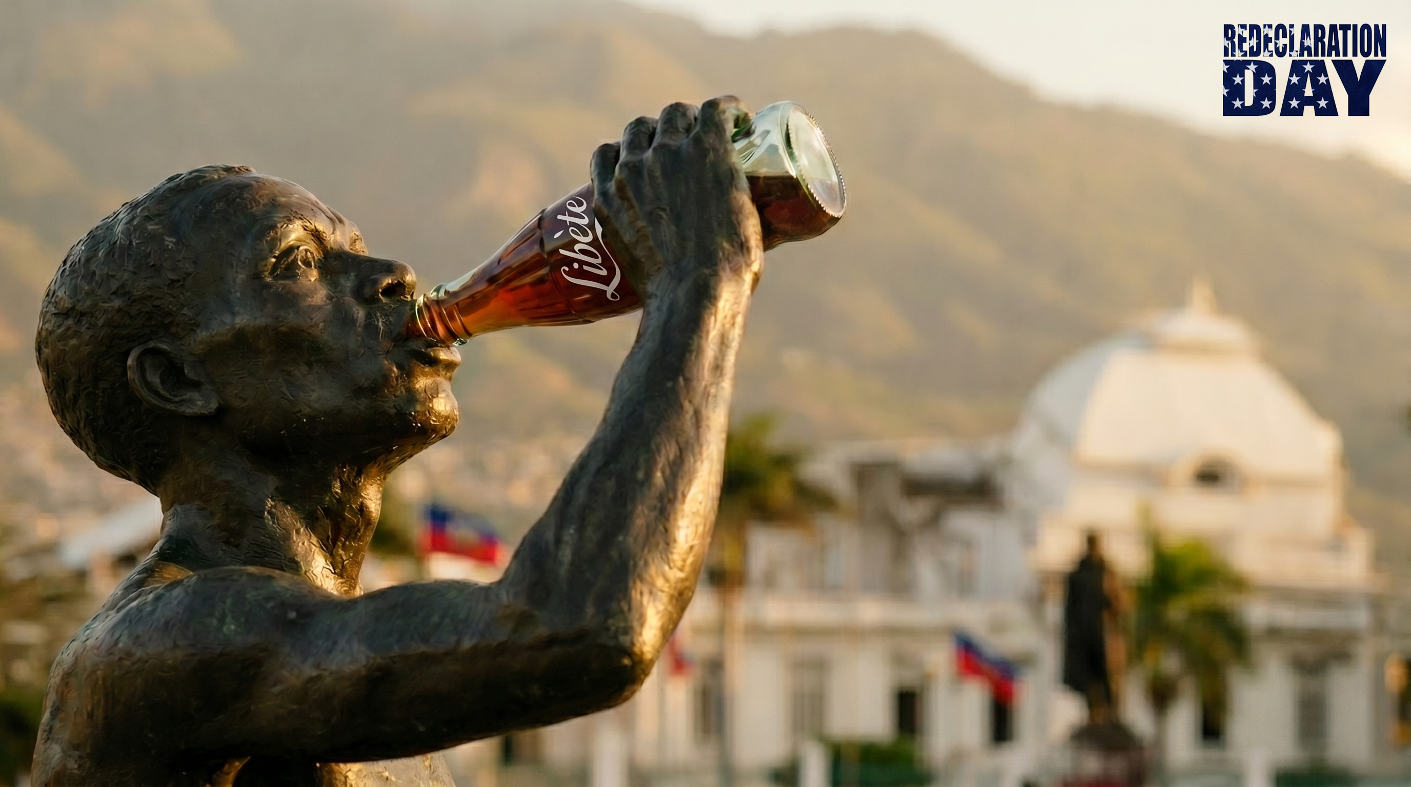 Le Marron Inconnu — Liberty bottle — Port-au-Prince